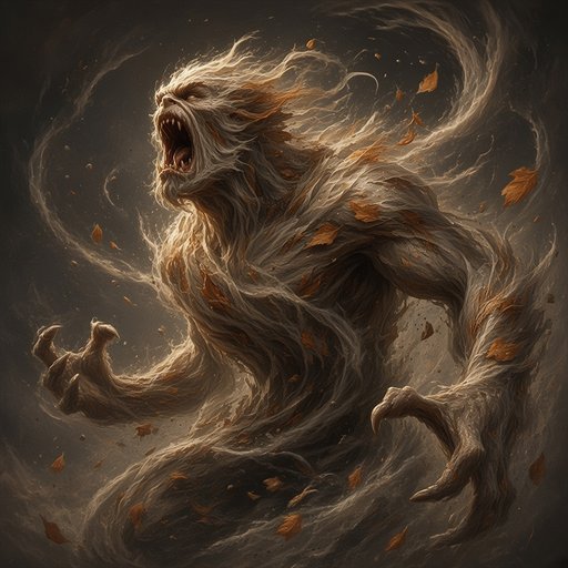 Portrait of the Air Elemental
