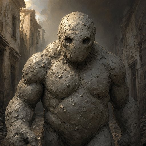 Portrait of the Clay Golem