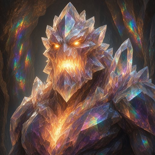 Portrait of the Crystal Guardian