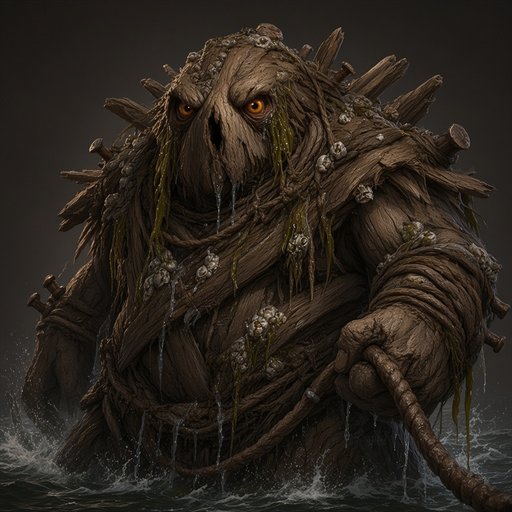 Portrait of the Driftwood Shambler