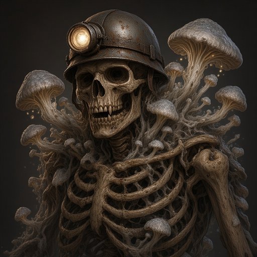 Portrait of the Fungal Horror