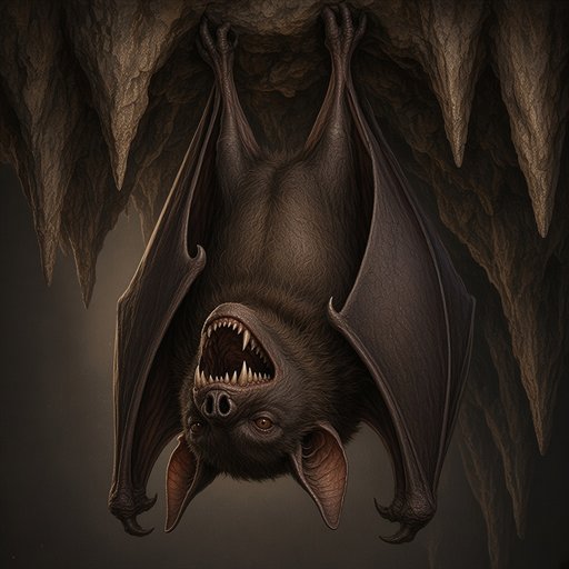 Portrait of the Giant Bat