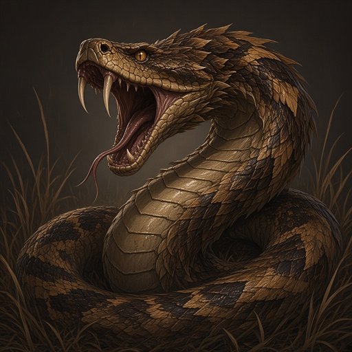 Portrait of the Giant Viper
