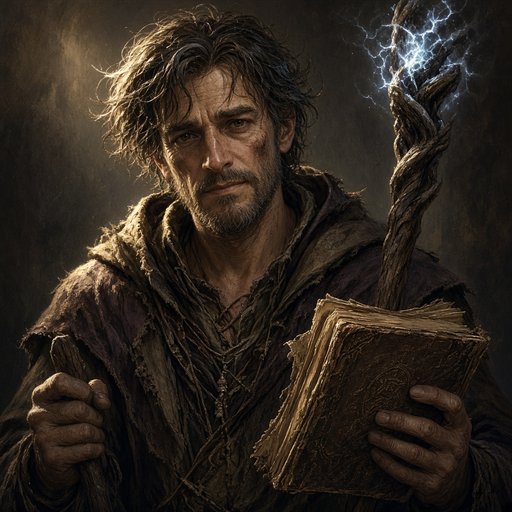 Portrait of the Hedge Wizard