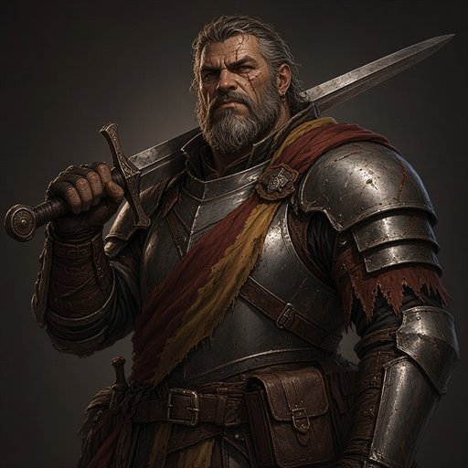 Portrait of the Mercenary Captain