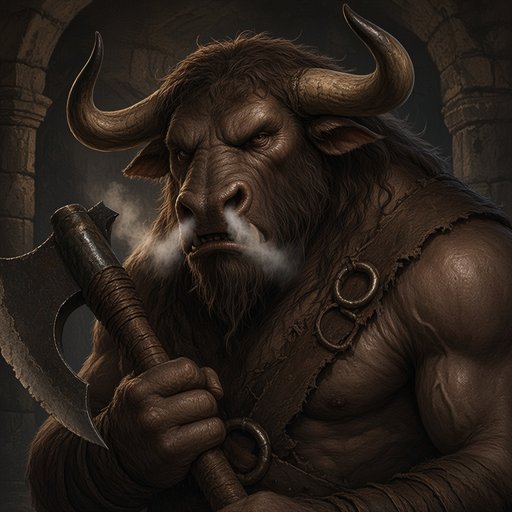 Portrait of the Minotaur