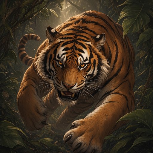 Portrait of the Tiger