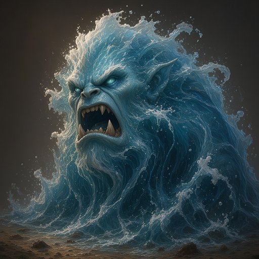Portrait of the Water Elemental