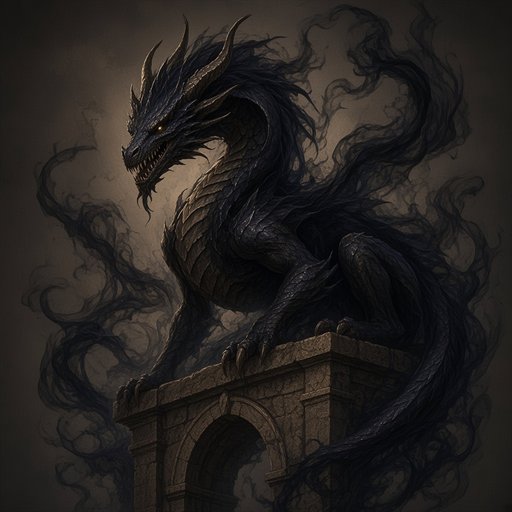 Portrait of the Young Shadow Dragon